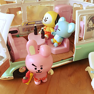 おもちゃディスプレイ/おもちゃ大好き/おもちゃ/BT21/おうち時間...などのインテリア実例 - 2020-07-13 21:13:49