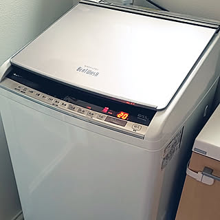 バス/トイレ/洗濯機/HITACHI/HITACHI BEATWASH/HITACHI ビートウォッシュ...などのインテリア実例 - 2020-05-03 14:30:13