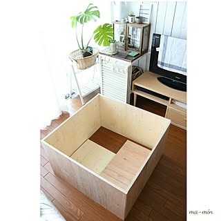 部屋全体/キャビネットDIY/DIY/オーダーメイド/仮置き...などのインテリア実例 - 2017-06-23 14:27:58