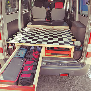 荷台のインテリア実例 Roomclip ルームクリップ