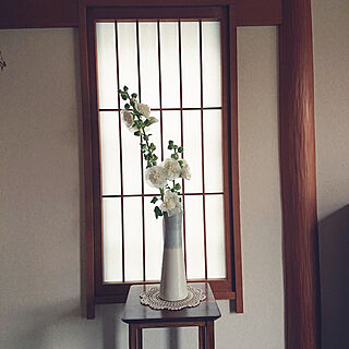 玄関/入り口/花のある暮らし/小さな庭/白い花が好き/ガーデニングのインテリア実例 - 2022-07-06 08:05:58