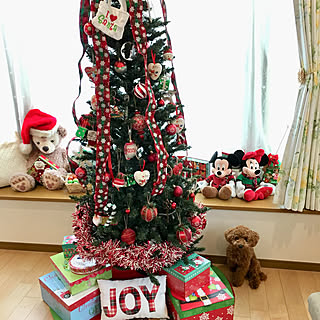 愛犬と暮らす/Merry Christmas/いつもありがとうございます♪感謝☆/2019/ツリー240センチスリム...などのインテリア実例 - 2019-12-09 09:28:42