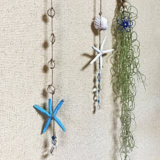 令和元年６月6日/100均/ハンドメイド/サンキャッチャー♡/押し逃げ&勝手にフォローすみません...などのインテリア実例 - 2019-06-06 15:22:19