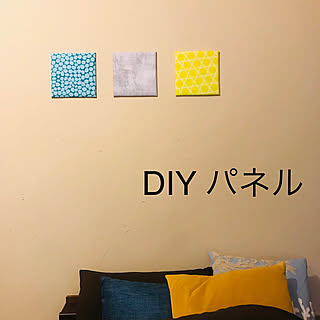 アートパネル/DIY/手作り/ファブリックパネル/アジアン...などのインテリア実例 - 2020-02-01 22:41:37