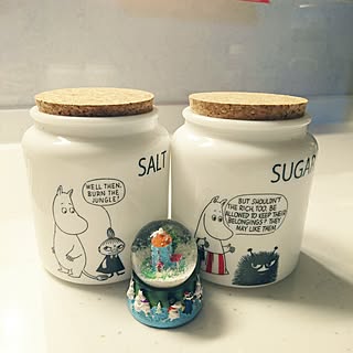 キッチン/ムーミン/スッキリ暮らしたい/こどもと暮らす/北欧雑貨...などのインテリア実例 - 2016-12-27 07:52:00