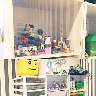 部屋全体/IKEA/アイリスオーヤマ/LEGO/レゴ...などのインテリア実例 - 2017-03-15 08:51:00