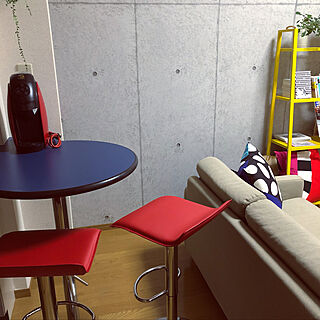 リビング/椅子/IKEA/模様替え中/コンクリート壁...などのインテリア実例 - 2018-10-26 18:29:46