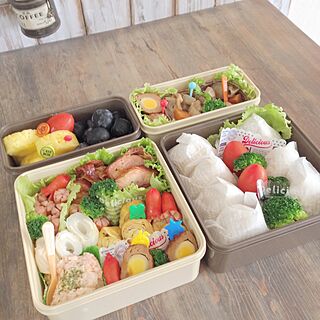 キッチン/お弁当/運動会のお弁当/栗ご飯/ダイソーのインテリア実例 - 2016-10-03 00:23:58