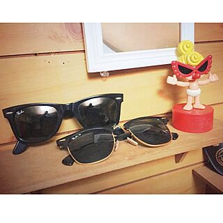 壁/天井/RayBan/ヒスミニ/hysteric mini/sunglassesのインテリア実例 - 2015-01-23 22:17:44