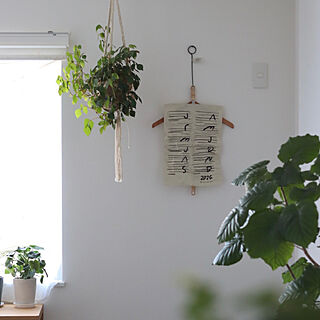 壁/天井/Yuki MIKAMI/カレンダー/冬の模様替え/植物のある暮らし...などのインテリア実例 - 2023-12-04 10:38:46