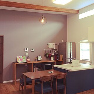 キッチン/IKEA/照明/片流れ平屋の家のインテリア実例 - 2017-05-12 12:18:38