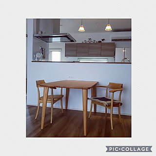 部屋全体/デザイナーズ家具/見ていただいてありがとうございます♡/飛騨産業チェア/まだ片付いてません...などのインテリア実例 - 2022-02-16 16:39:45