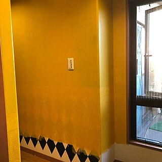 廊下の壁/黄色の壁/壁/天井のインテリア実例 - 2021-01-25 18:48:44