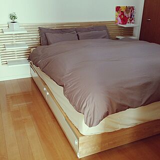 ベッド周り/IKEA ベッドのインテリア実例 - 2014-11-05 08:03:59