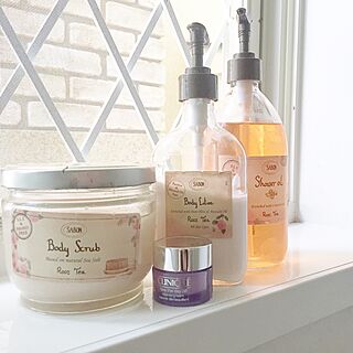 バス/トイレ/クリニーク/CLINIQUE/rose tea/SABON...などのインテリア実例 - 2017-06-13 08:11:11