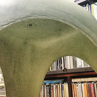 green/vintage chair/エレファントスツール/柳宗理のインテリア実例 - 2015-01-15 12:35:38