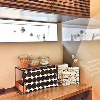 キッチン/WECK/マリメッコ/IKEA缶/デコパージュ...などのインテリア実例 - 2013-10-01 17:24:59