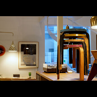 Alvar Aalto/stool60/30'S/artek/北欧家具と美容室...などのインテリア実例 - 2019-04-26 17:20:17