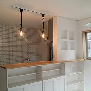 カウンター下収納のアイデア おしゃれなインテリア実例 Roomclip ルームクリップ