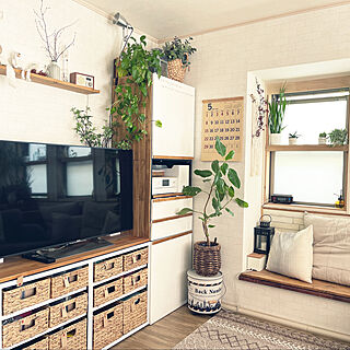 DIY女子/IKEA/ニトリ/リメイク家具/観葉植物...などのインテリア実例 - 2022-05-11 21:04:16