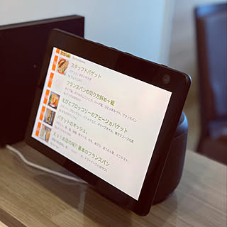 クックパッド/レシピ/スマートホーム/Amazon Echo show10/アレクサのある暮らし...などのインテリア実例 - 2023-02-28 17:46:17