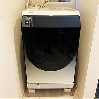 シャープドラム式洗濯機のインテリア実例 ｜ RoomClip（ルームクリップ）
