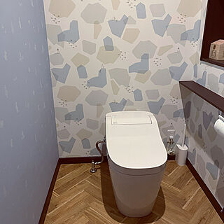 ムーミンの壁紙/壁紙/バス/トイレのインテリア実例 - 2021-08-08 21:07:41
