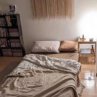 ベッド周り/無印良品/IKEAのインテリア実例 - 2024-05-06 22:58:52