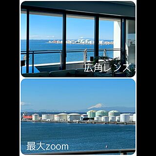 撮影練習！/カメラが楽しい！/広角レンズで遊んでみた！/iphone12 proMaxで撮影！/富士山が見える家...などのインテリア実例 - 2021-02-12 12:03:30