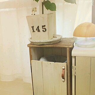 リビング/ゴミ箱/DIY/植物/手作りのインテリア実例 - 2013-10-19 15:31:58
