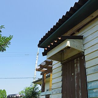 部屋全体/ドア/下見張り/DIY/小屋DIY ...などのインテリア実例 - 2017-07-15 08:29:16