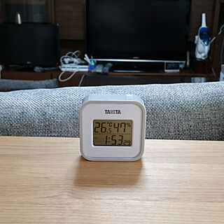 机/タニタ/温湿度計のインテリア実例 - 2018-06-22 14:17:09