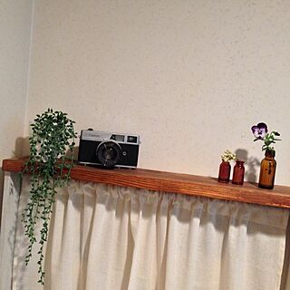 棚/セリア/DIY/古い物/ジャンクカメラのインテリア実例 - 2014-04-04 18:50:08