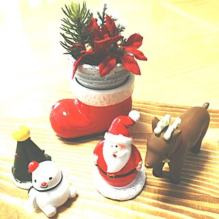 クリスマス/塩系インテリアの会/関西好きやねん会/いつかなんとかしよう同盟/セリア...などのインテリア実例 - 2015-11-11 14:03:42