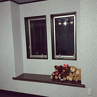 壁/天井/窓/出窓/出窓ベンチ/すみれな壁紙...などのインテリア実例 - 2017-10-06 07:02:49