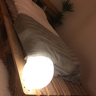 ベッド周り/絵/照明/IKEA/ベッド...などのインテリア実例 - 2017-08-07 21:51:40