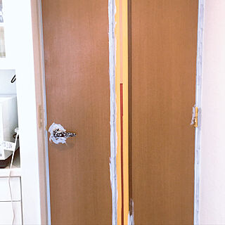 ドア塗装/ドアペイント/ドア塗り替え/白いペンキ/スノウホワイト...などのインテリア実例 - 2020-05-28 12:48:49