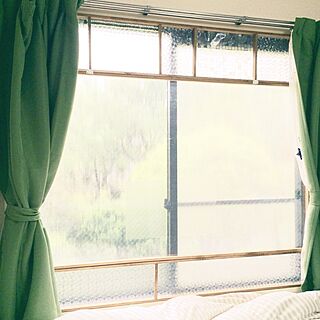 ベッド周り/BRIWAX/ガラスシート/パタパタ窓/パタパタ窓DIY...などのインテリア実例 - 2016-05-04 08:47:20
