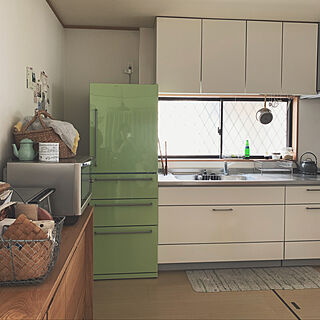 カラー冷蔵庫/MUJI冷蔵庫/Muji/キッチンのインテリア実例 - 2022-06-27 22:41:01