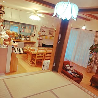 部屋全体/いいね＆コメントいつもアリガトウ♡/フォローして頂きありがとうございます！/コメント返し遅くてすみません❗️/お暇を見つけてコメント返信します！...などのインテリア実例 - 2015-07-07 18:54:37