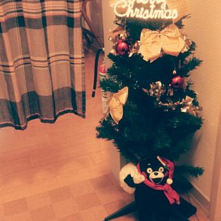 玄関/入り口/クリスマスツリー/くまモンのインテリア実例 - 2013-12-04 17:07:57