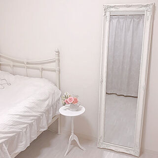 romantic room/ロマプリ/寝具/ホワイトインテリア/ベッド周り...などのインテリア実例 - 2021-05-02 14:05:23