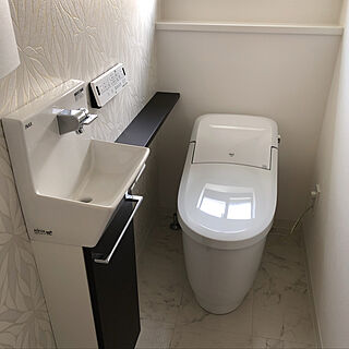 階段下のトイレ/サンゲツ壁紙/LIXILトイレ/LIXIL/バス/トイレのインテリア実例 - 2020-09-07 01:28:14