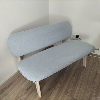 ベッド周り/ソファ/DIY/ニトリ/椅子カバー手作り...などのインテリア実例 - 2024-02-12 17:27:49