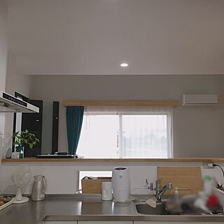 キッチン/マイホーム/新しいお家/家づくり/グリーン屋根のインテリア実例 - 2018-09-12 18:21:14