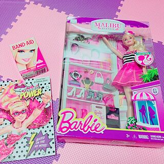 棚/ピンク/barbie/バービーのインテリア実例 - 2016-02-01 20:00:08