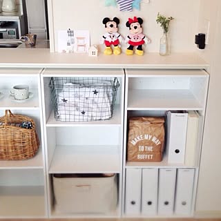 ディズニー キッチンカウンターのおしゃれなインテリア 部屋 家具の実例 Roomclip ルームクリップ