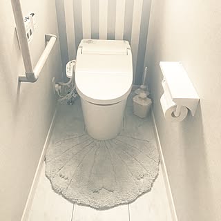 トイレマットのおしゃれなアレンジ 飾り方のインテリア実例 Roomclip ルームクリップ