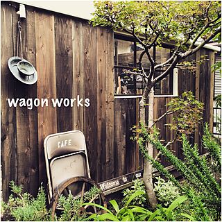 玄関/入り口/wagonworks/DIY/板壁DIY/ウッドデッキDIY ...などのインテリア実例 - 2015-06-14 20:07:53