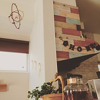 壁/天井/マキネッタ/フェリシモのインテリアシート/吊り下げ系見つけた❤︎/壁紙屋本舗...などのインテリア実例 - 2015-09-08 01:46:29